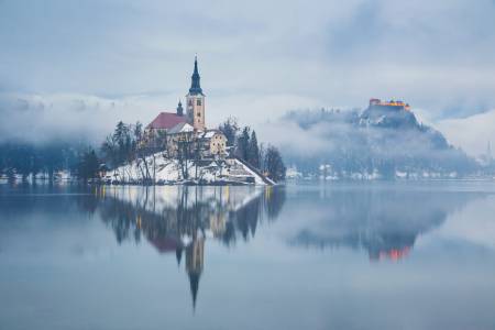 Lake Bled ,Slovenia, Europe