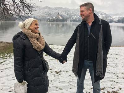 LynnMarie & Eddie at Lake Bled