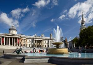 LONDON - National Gallery And Trafalgar