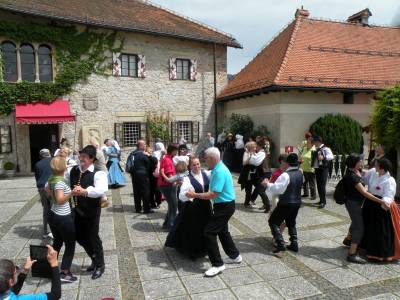Traditional Dancing at Bled Castle