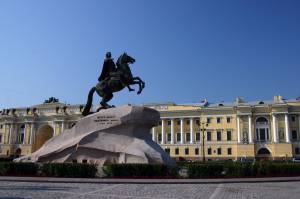 St. Petersburg - The Equestrian Statue Of Peter The Great