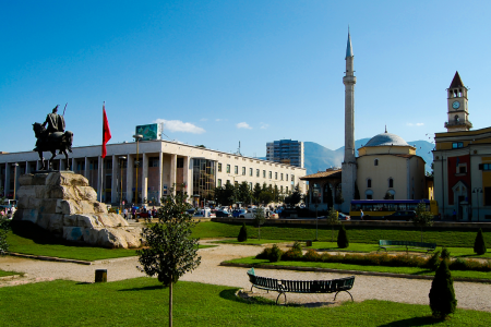 Tirana, Albania.