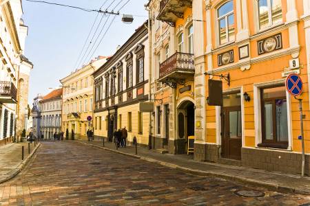 Vilnius Old Town Street