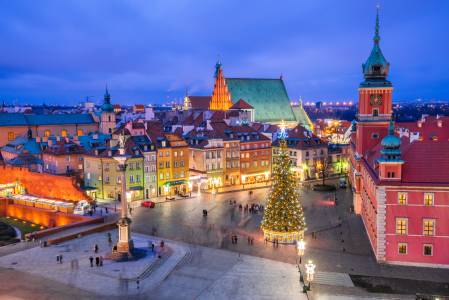 Warsaw, Poland - Castle Square