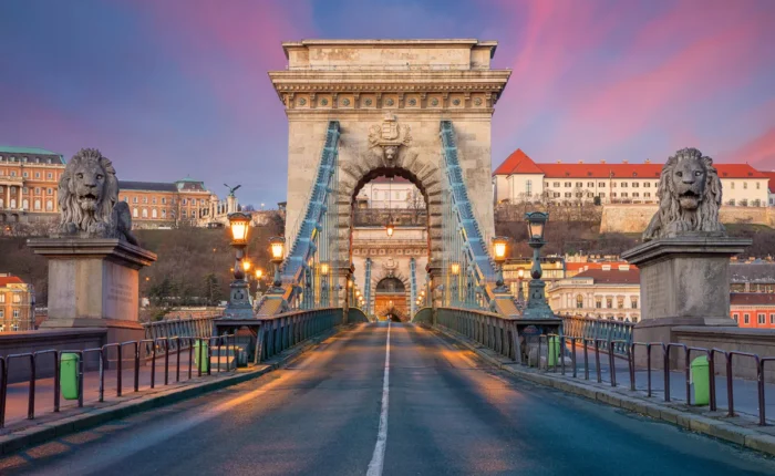 Chain Bridge Budapest Hungary