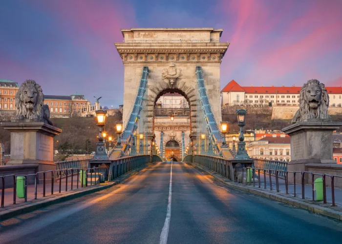Chain Bridge Budapest Hungary