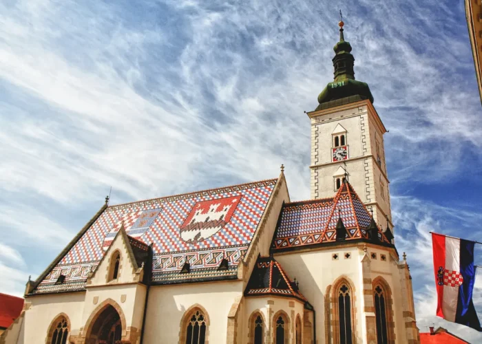 Church of St Mark Zagreb Croatia