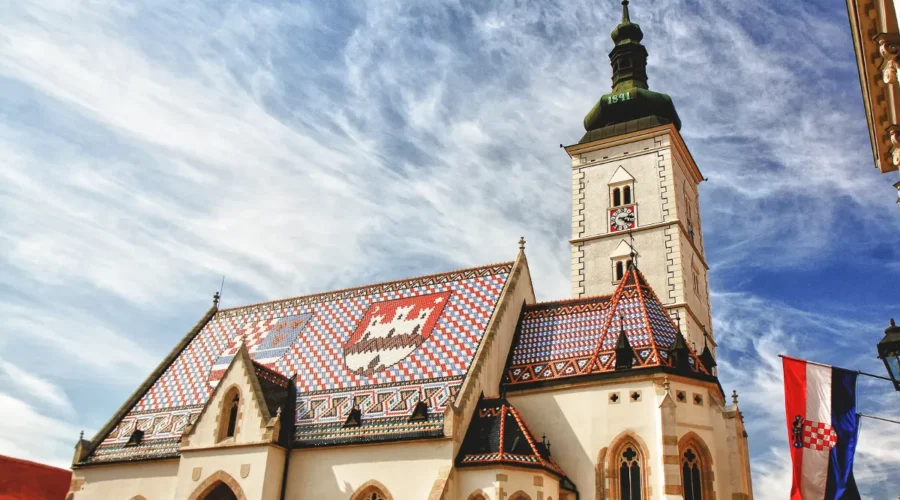 Church of St Mark Zagreb Croatia