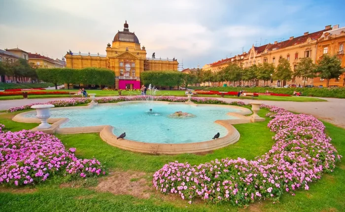 National Theater in Zagreb, Croatia