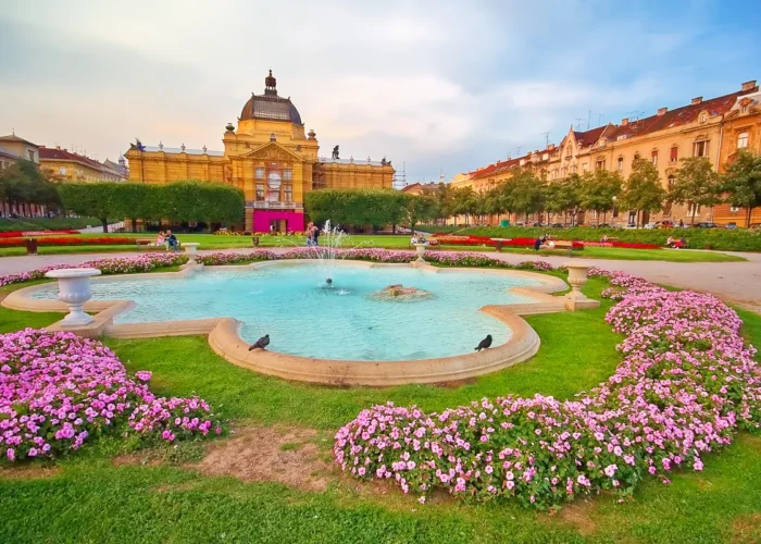 National Theater in Zagreb, Croatia