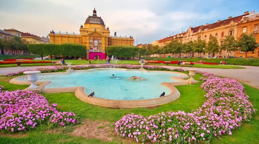 National Theater in Zagreb, Croatia