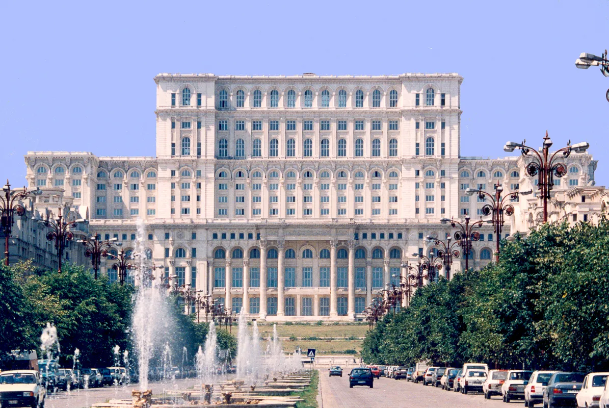 Parliament Palace in Bucharest, Romania