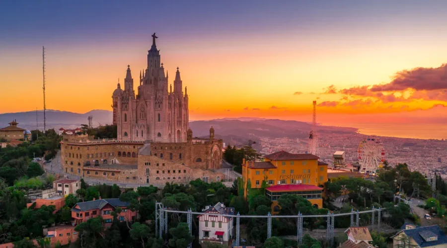 Sagrat Cor church, Barcelona, Spain Sagrat Cor church, Barcelona, Spain