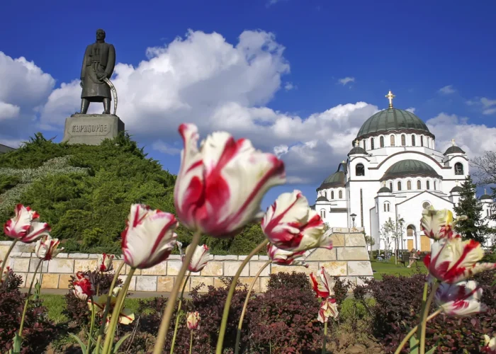 Saint Sava temple in Belgrade, Serbia