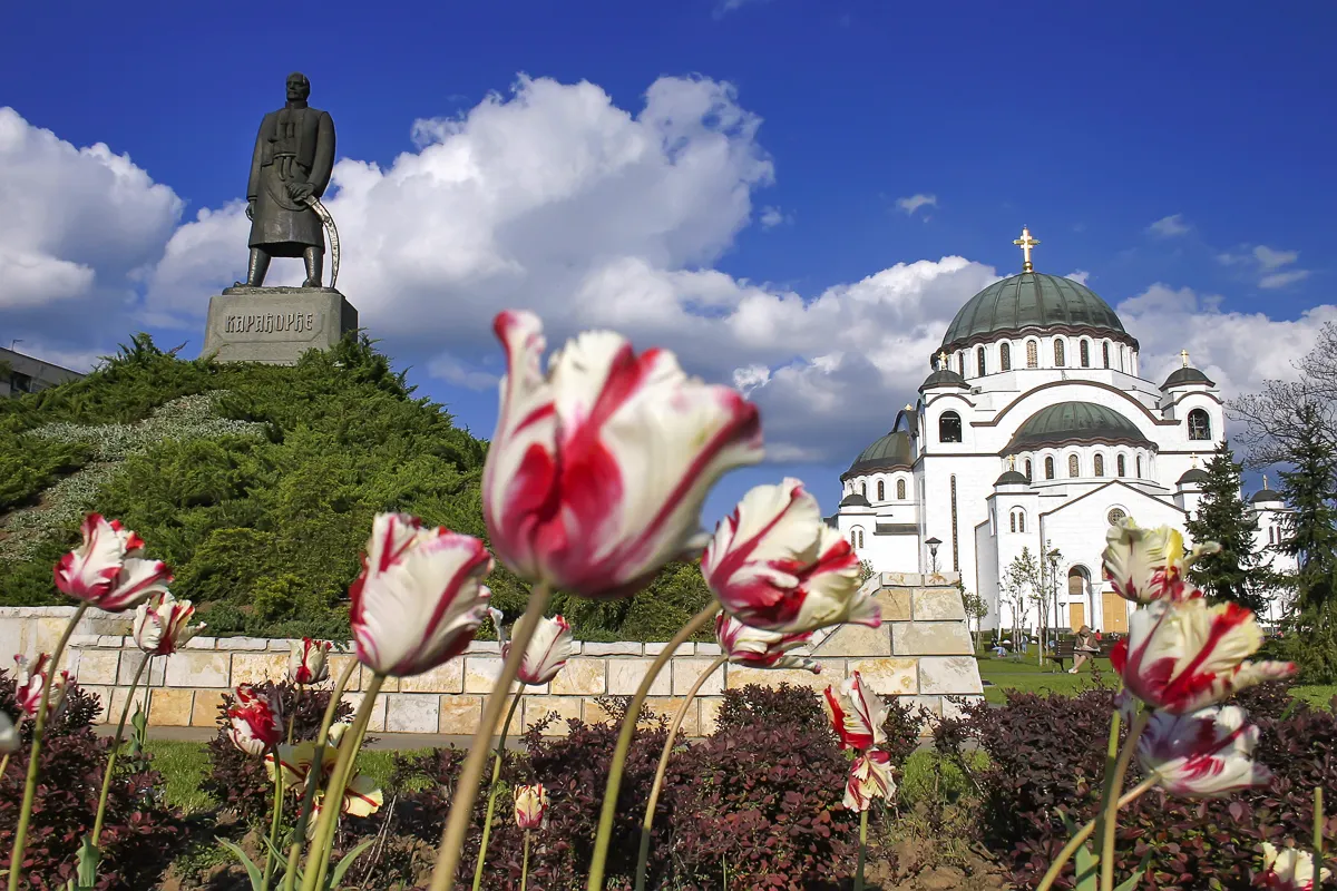 Saint Sava temple in Belgrade, Serbia
