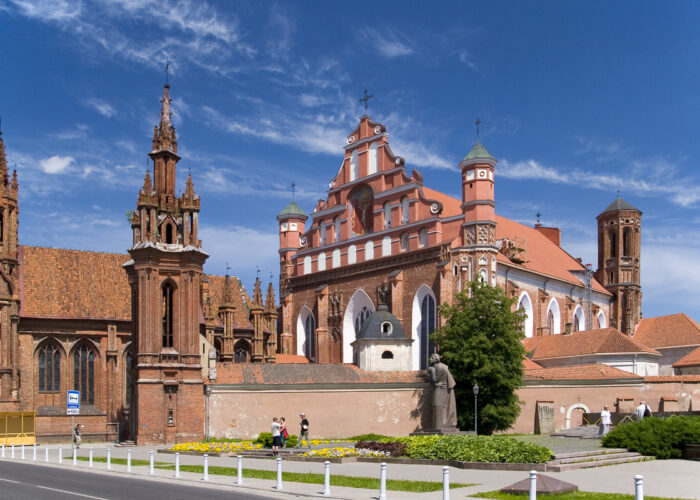 St. Anna church in Vilnius, Lithuania