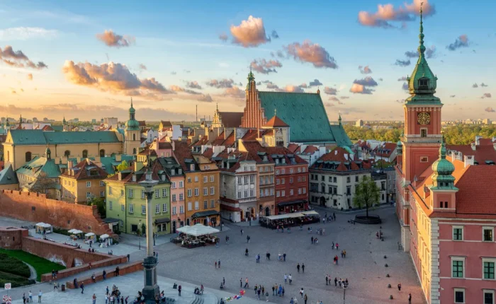 Castle Square, Warsaw, Poland