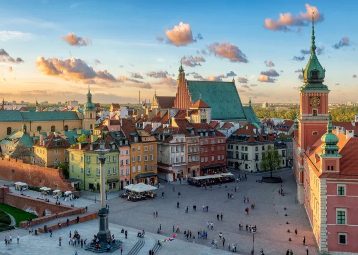 Castle Square, Warsaw, Poland