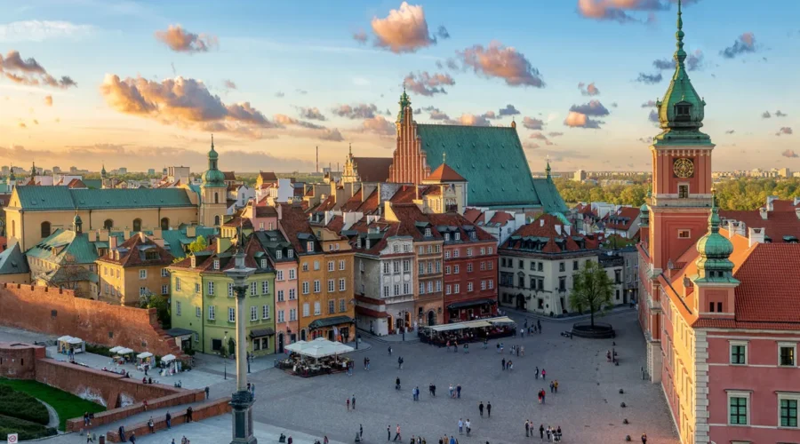 Castle Square, Warsaw, Poland
