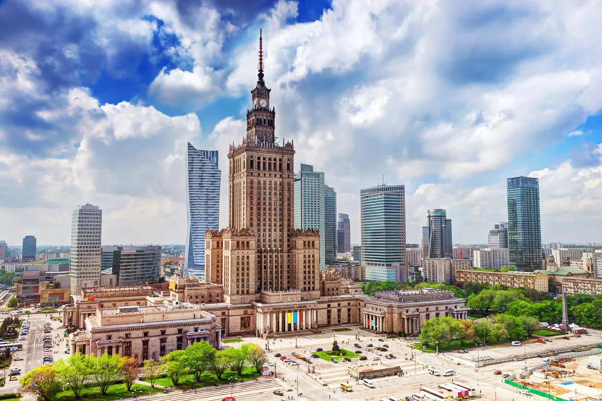 Palace of Culture, Warsaw, Poland