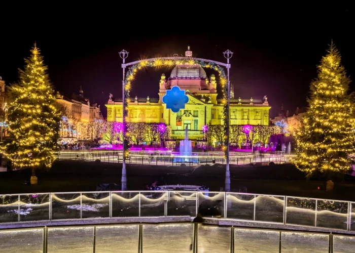 Christmas Advent in Zagreb, Croatia